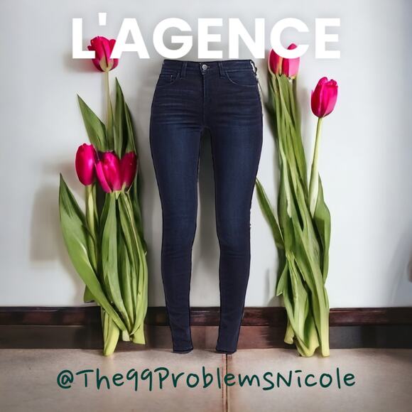 L'AGENCE Denim - L'AGENCE Mageurite High Rise Skinny Jean